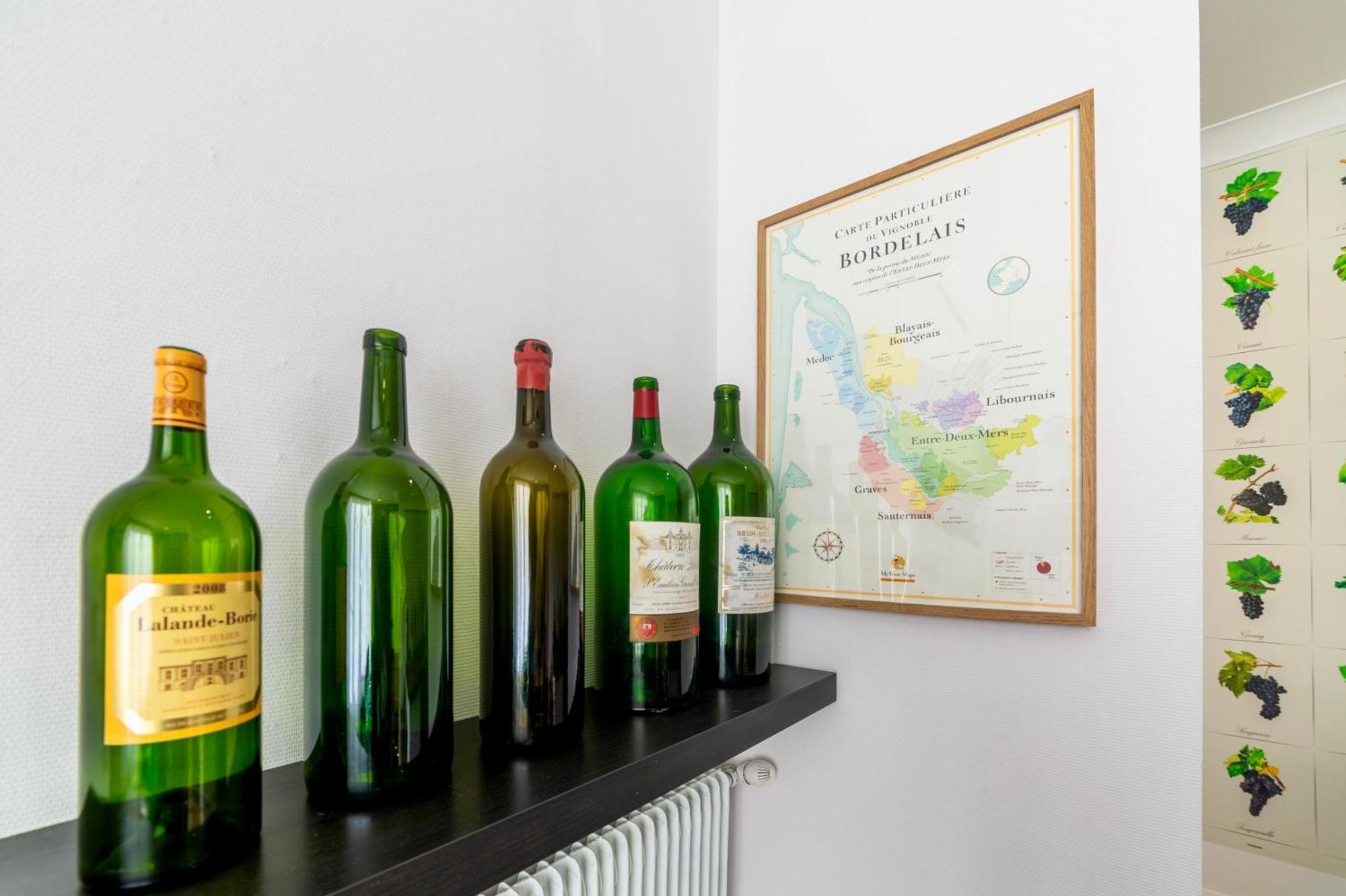 Suite Grand Cru - Spa & Terrasse Arveyres Buitenkant foto