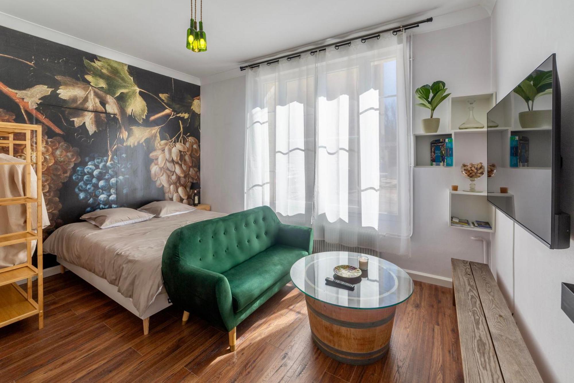 Suite Grand Cru - Spa & Terrasse Arveyres Buitenkant foto
